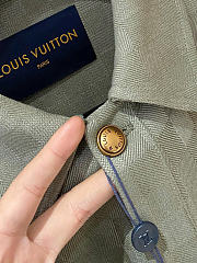 LOUIS VUITTON Shirt jacket Men green - 6
