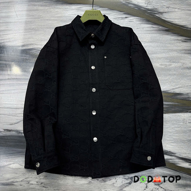 Gucci Shirt jacket Men black - 1