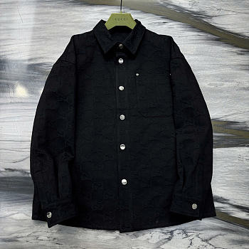 Gucci Shirt jacket Men black