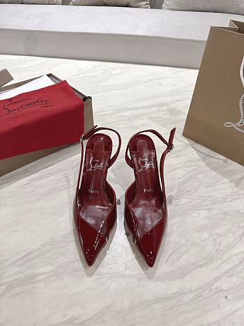 Christian Louboutin red heels