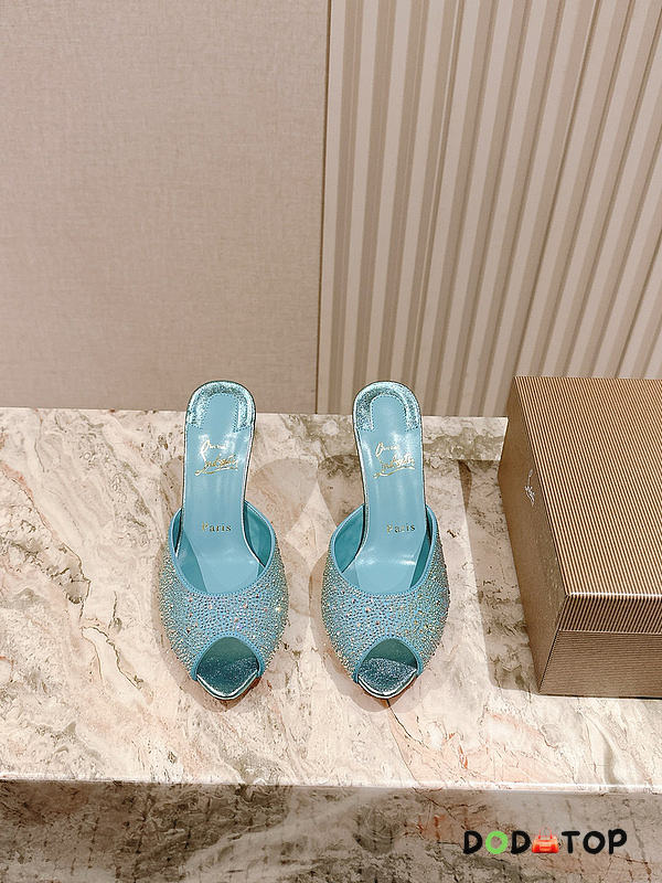 Christian Louboutin blue heels - 1