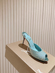 Christian Louboutin blue heels - 5