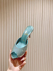 Christian Louboutin blue heels - 4