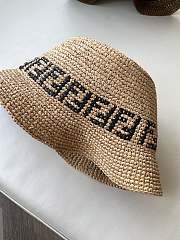 Fendi hat brown 01 - 1