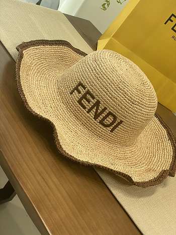 Fendi hat brown 02
