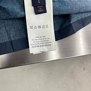 LV Men’s short-sleeve shirt blue - 2