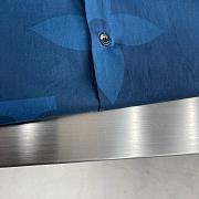 LV Men’s short-sleeve shirt blue - 5