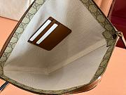 Gucci Emblem small briefcase brown size 30x21x3cm - 3