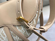 Dior Saddle beige bag size 25.5×20×6.5cm - 3