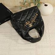 Chanel hobo black bag size 25cm - 5