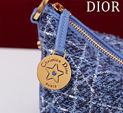 Dior hobo denim bag size 28.5×14.5×10cm - 2
