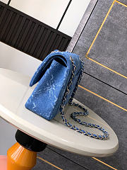 Chanel CF denim bag size 25cm - 2
