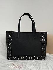 Valentino Garavani leather tote bag black size 40x30x13cm - 2