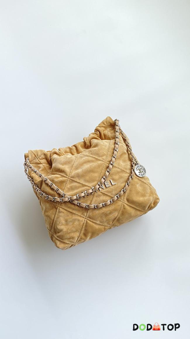 Chanel shopping bag brown size 38cm - 1