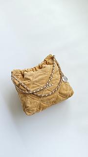 Chanel shopping bag brown size 38cm - 1