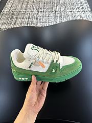 Louis Vuitton Sneaker green men - 6