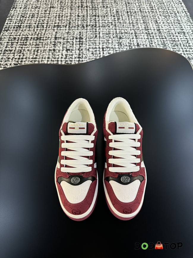 Gucci Baskets Screener pour homme sneaker red men - 1