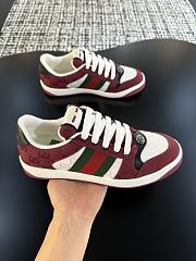 Gucci Baskets Screener pour homme sneaker red men - 5