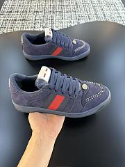 Gucci Baskets Screener pour homme sneaker blue men - 3