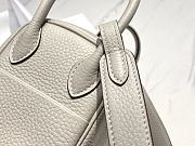 Hermès Lindy bag 19cm off white color- AA - 2