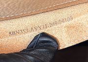 Fendi Peekaboo Soft Medium Cappuccino-coloured leather bag with FF interlacing size 33x25.5x10cm - 2