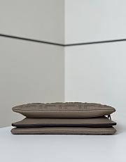Fendi Peekaboo gray Soft Medium Cappuccino-coloured leather bag with FF interlacing size 33x25.5x10cm - 5