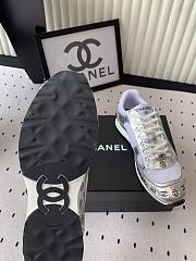 Chanel sneaker white&silver - 2