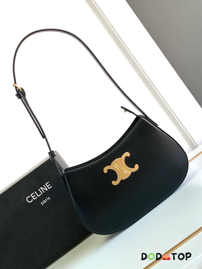 Celine tilly black bag size 22cm - 1