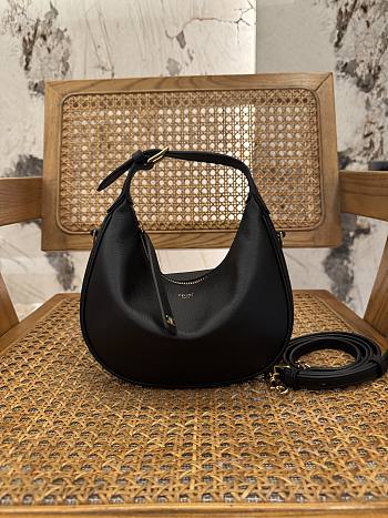 Celine Triomphe black bag size 22x15x5cm