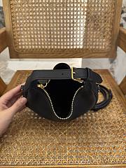 Celine Triomphe black bag size 22x15x5cm - 4