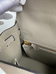 Hermes Kelly 25cm - gold hardware - Epsom leather bag  - 2