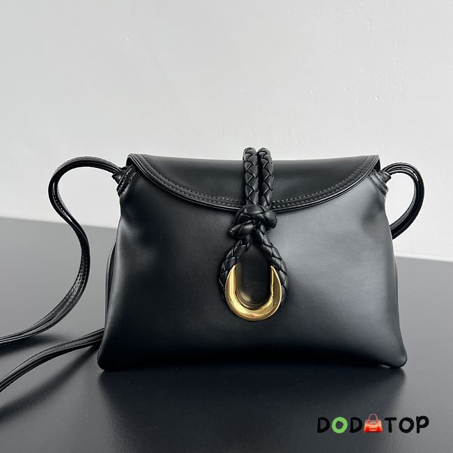 Bottega Veneta Baby Liberta black size 24x15.5x5cm - 1