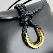 Bottega Veneta Baby Liberta black size 24x15.5x5cm - 3