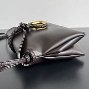 Bottega Veneta Baby Liberta dark brown size 24x15.5x5cm  - 6