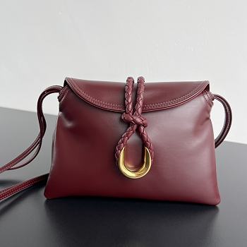 Bottega Veneta Baby Liberta red size 24x15.5x5cm