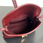 Bottega Veneta Baby Liberta red size 24x15.5x5cm - 4