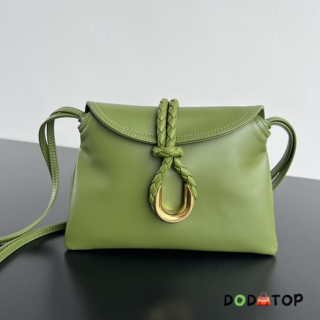 Bottega Veneta Baby Liberta green size 24x15.5x5cm - 1
