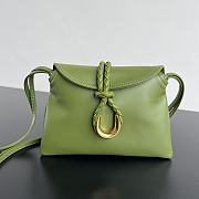 Bottega Veneta Baby Liberta green size 24x15.5x5cm - 1
