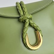 Bottega Veneta Baby Liberta green size 24x15.5x5cm - 4