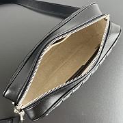 Bottega Veneta Intrecciato small camera bag black size 24.5x15x6cm - 6