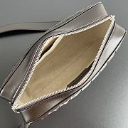 Bottega Veneta Intrecciato small camera bag brown size 24.5x15x6cm - 6