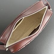 Bottega Veneta Intrecciato small camera bag red size 24.5x15x6cm - 5