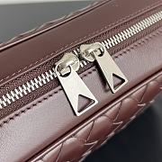 Bottega Veneta Intrecciato small camera bag red size 24.5x15x6cm - 3