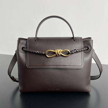 Bottega Veneta Small Ciao Ciao brown bag size  26x19x10.5cm