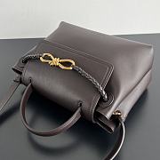 Bottega Veneta Small Ciao Ciao brown bag size  26x19x10.5cm - 5