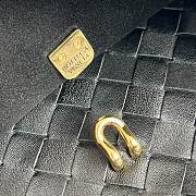 Bottega Veneta Small Ciao Ciao black bag size 26x19x10.5cm - 4