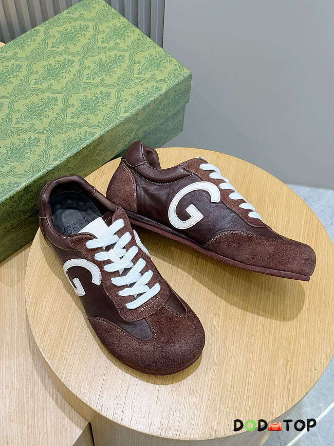Gucci sneaker men brown - 1