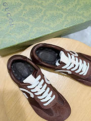 Gucci sneaker men brown - 3