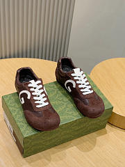 Gucci sneaker men brown - 4