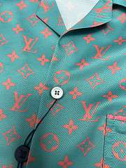 Louis Vuitton blue Monogram Glow Men's short-sleeve shirt - 5